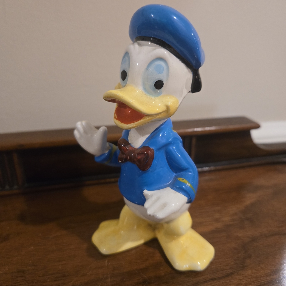 Disney Donald Duck Blue, Yellow, White Figurine